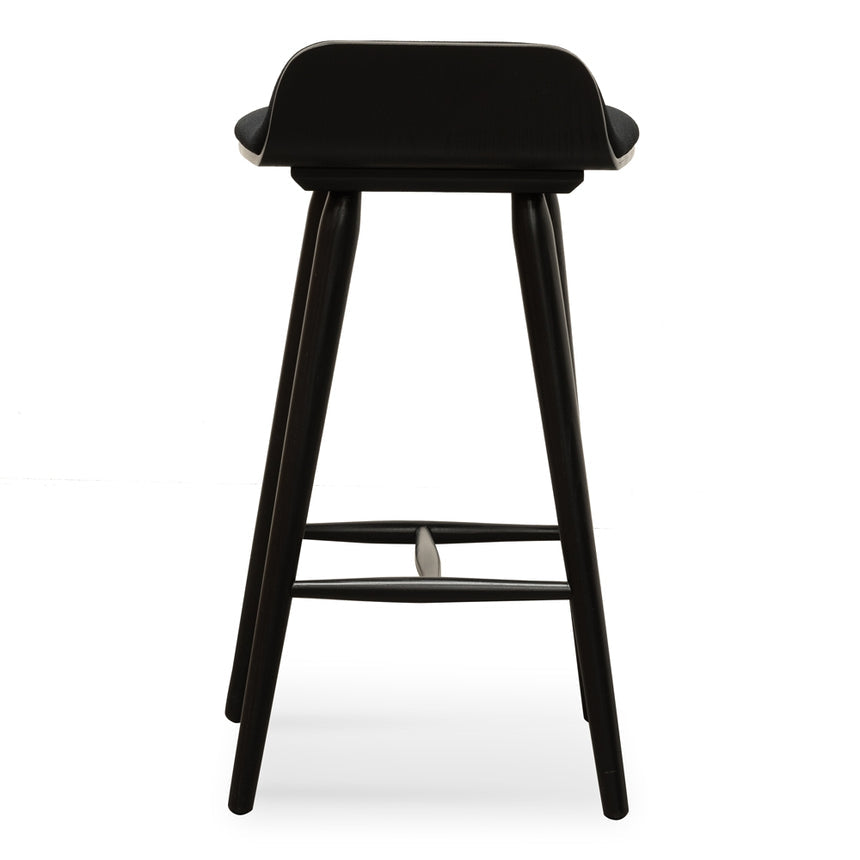 65cm Bar Stool - Black - View 5