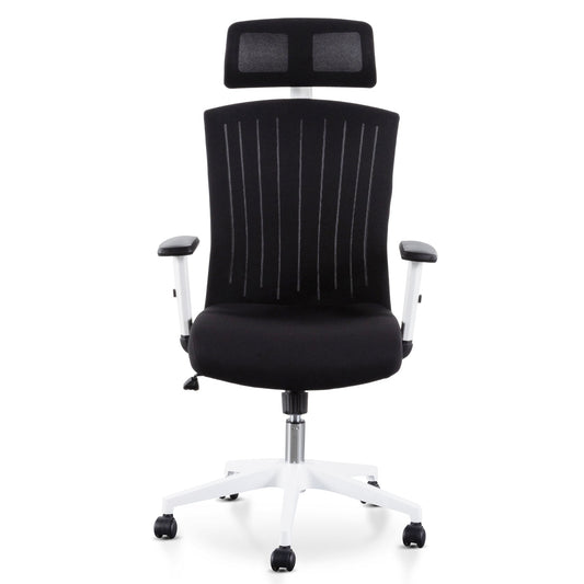Office Chair | Black And White | Myka Home