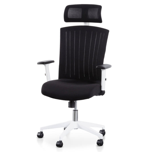 Office Chair | Black And White | Myka Home