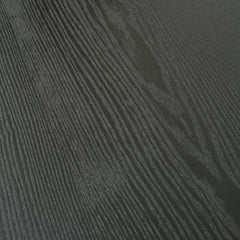 CCF2481-SD 117.5cm Coffee Table - Black Ash Veneer - Black Legs