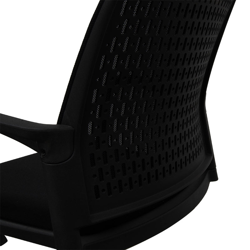 Drafting Office Chair | Black | Myka Home - View 6