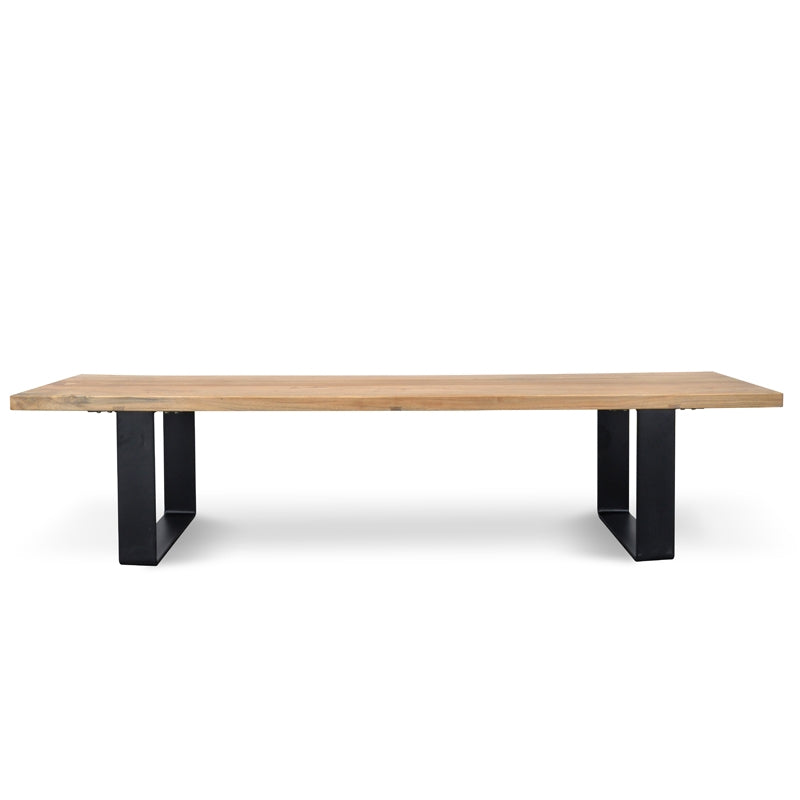 2m Reclaimed Bench - View 2