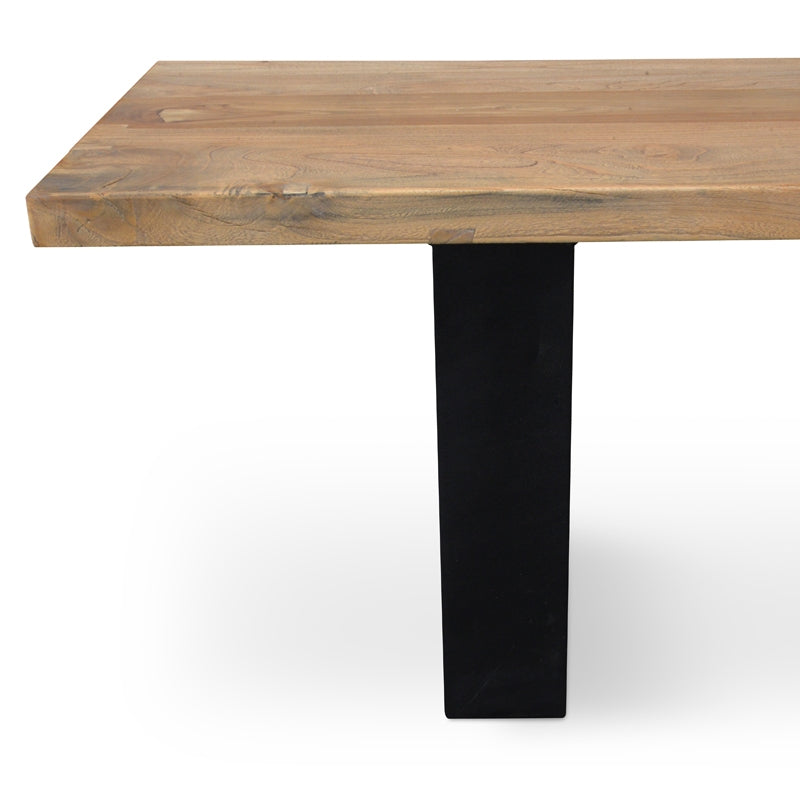 2m Reclaimed Bench - View 5