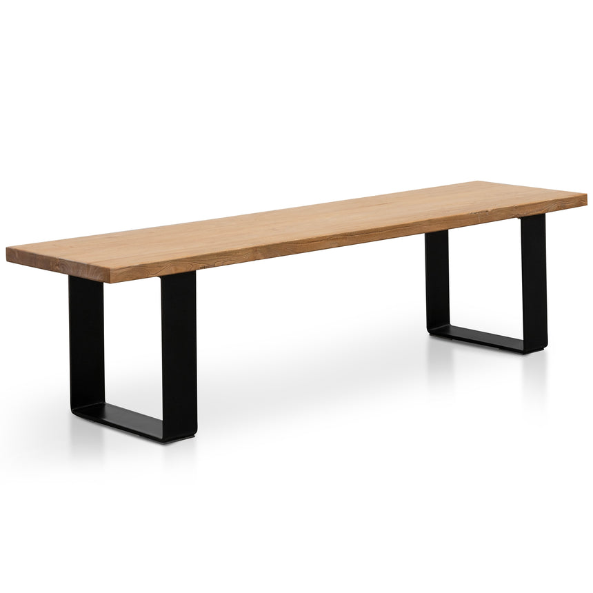1.7m Reclaimed Bench - View 3