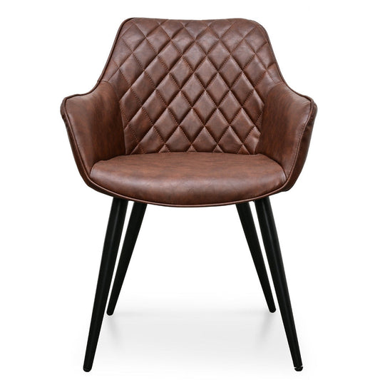 Ex Display - CDC2272-SE - Plywood Dining Chair  - Cinnamon Brown