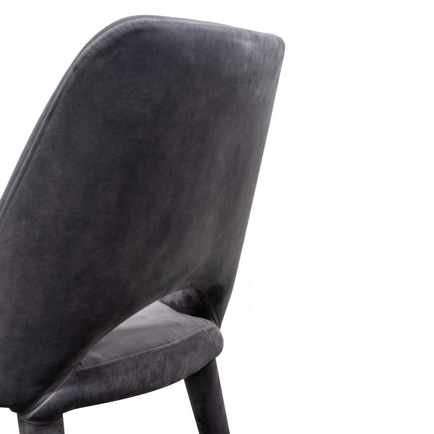 Dining Chair - Dark Grey - View 7
