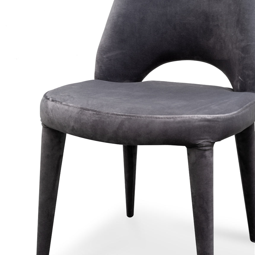 Dining Chair - Dark Grey - View 8