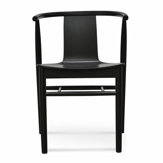 Ex Display - CDC673-SD Dining Chair - Black Shell - Black Seat