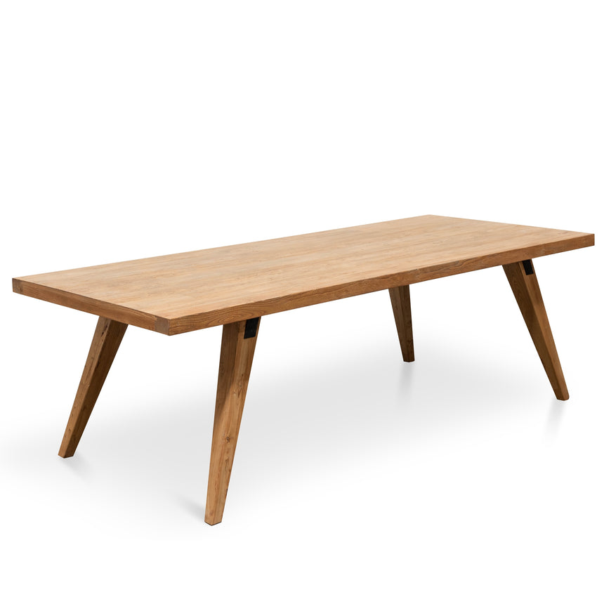 Reclaimed 2.4m Dining Table - View 3