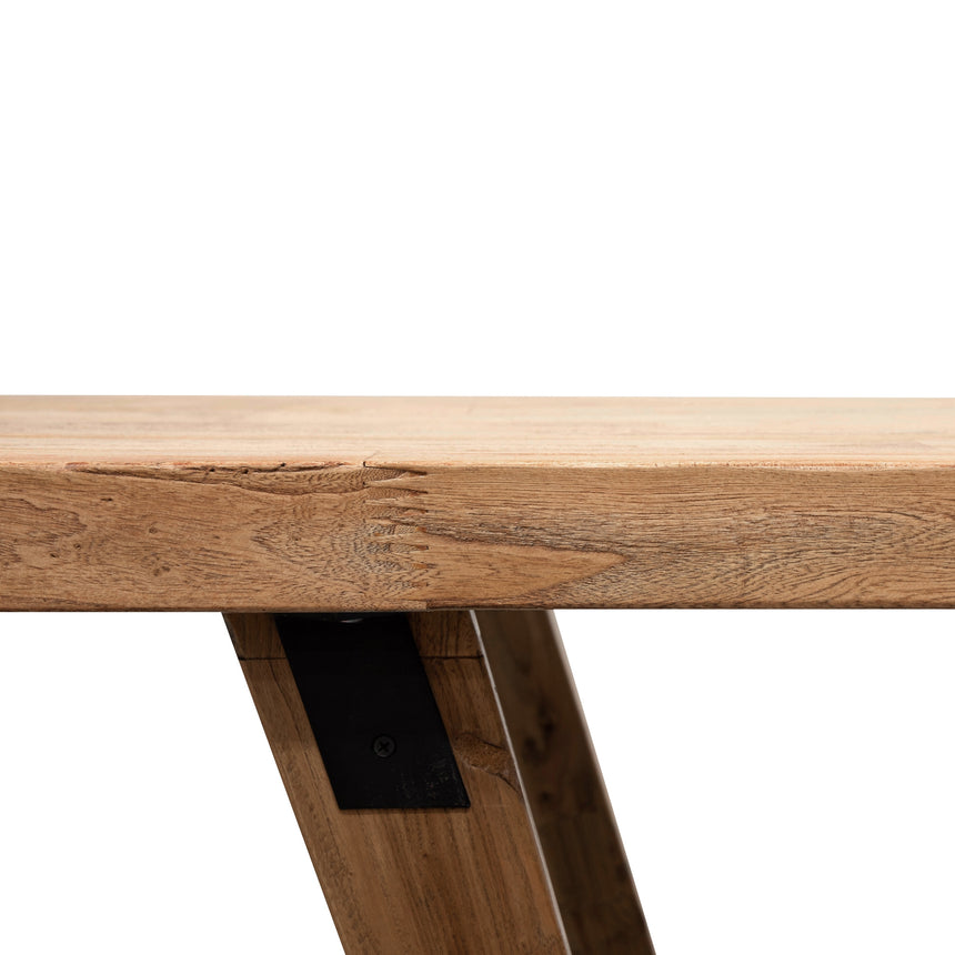 Reclaimed 2.4m Dining Table - View 8