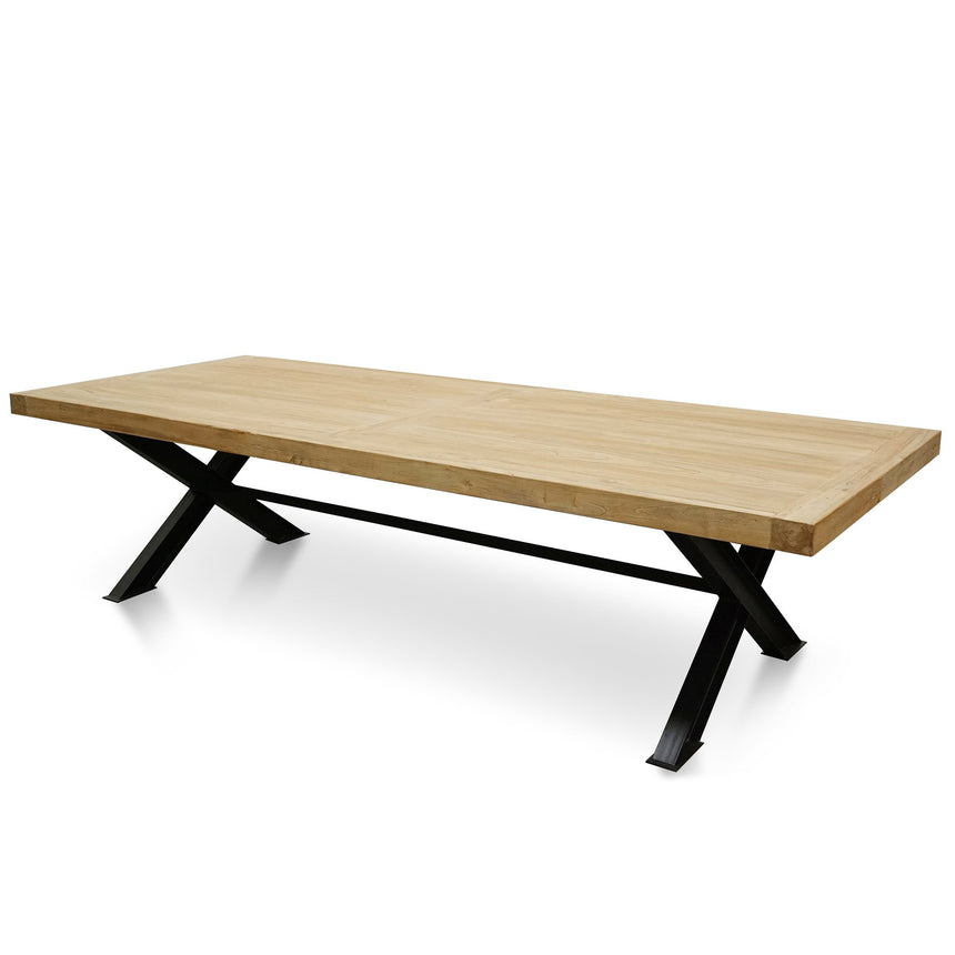 3m Reclaimed Dining Table - Natural