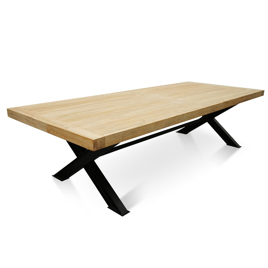 3m Reclaimed Dining Table - Natural - View 6