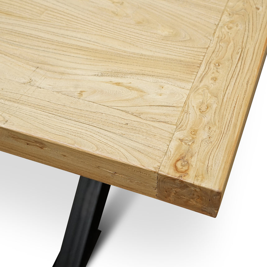 3m Reclaimed Dining Table - Natural - View 9