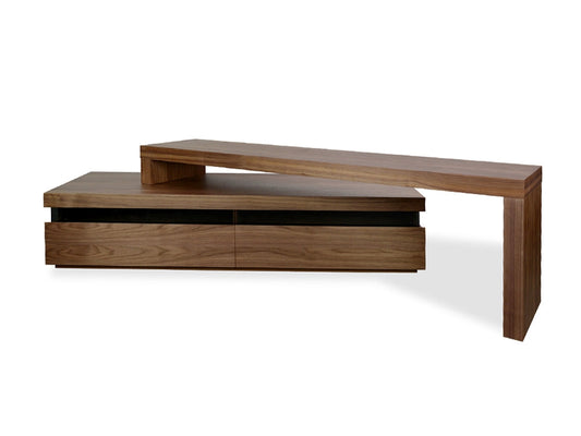1.7-2.8m TV Entertainment Unit | Lowline - Walnut | Myka Home
