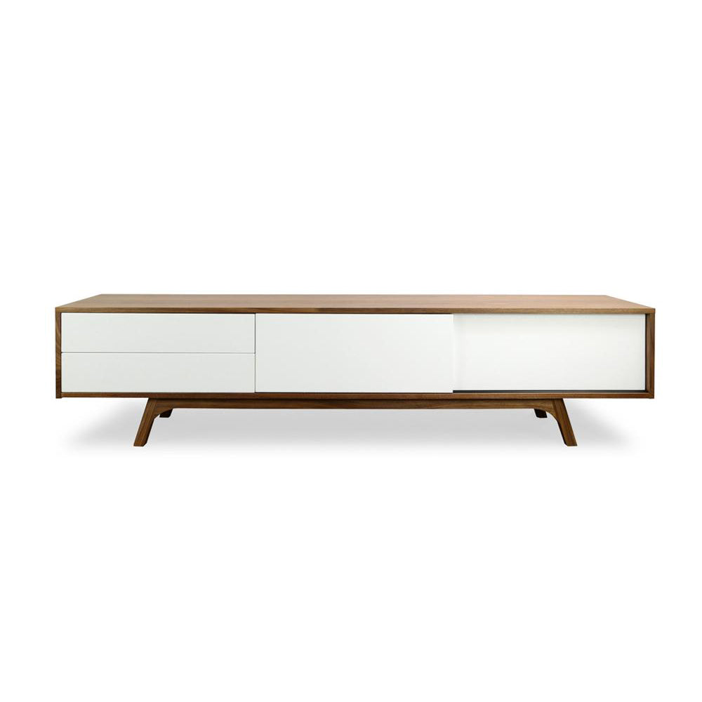 2.1m Entertainment TV Unit | Walnut | Myka Home