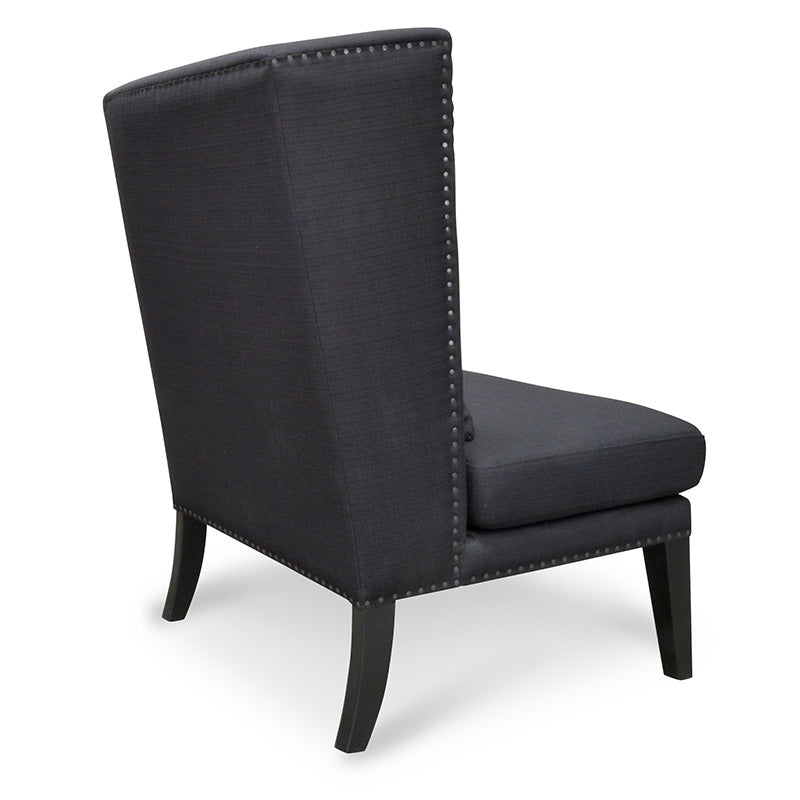 Lounge Chair in Black - View 4