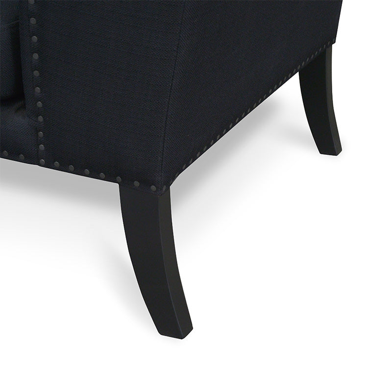 Lounge Chair in Black - View 5