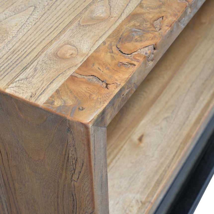 2.2m Reclaimed TV Entertainment Unit - View 6