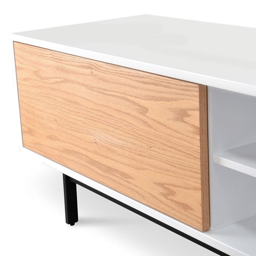 Ex Display - CTV1137-BB 2.3m TV Entertainment Unit - Lowline - Natural - View 7