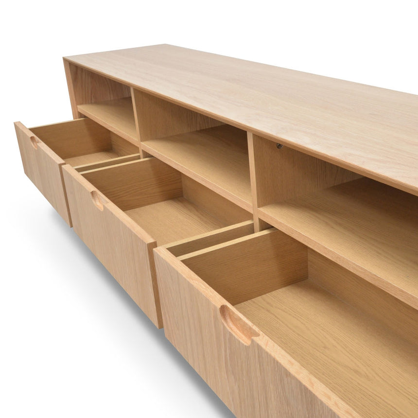 180cm TV Entertainment Unit | Natural | Myka Home - View 5
