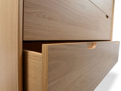 CDT921-VN 3 Drawer Chest - Natural