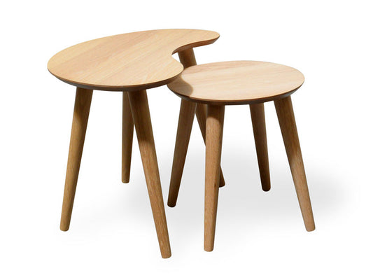 Ccf693N-Vn Nest Of Side Tables | Natural | Myka Home