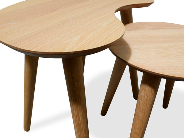 Ccf693N-Vn Nest Of Side Tables | Natural | Myka Home