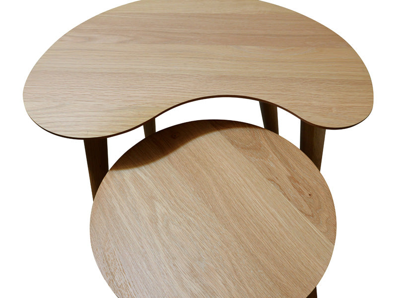 Ccf693N-Vn Nest Of Side Tables | Natural | Myka Home