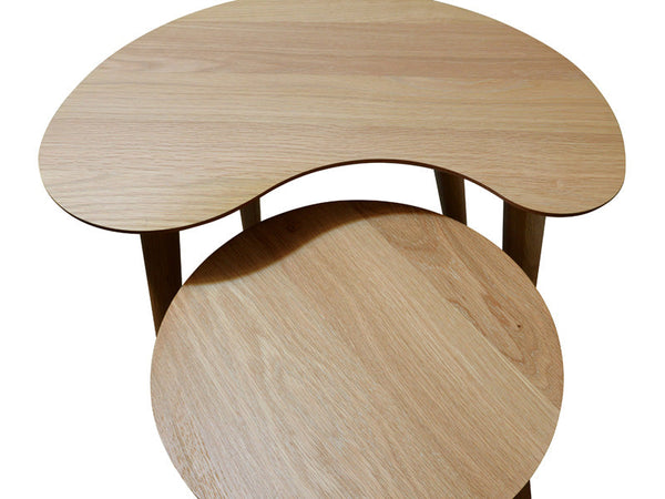 Ccf693N-Vn Nest Of Side Tables | Natural | Myka Home
