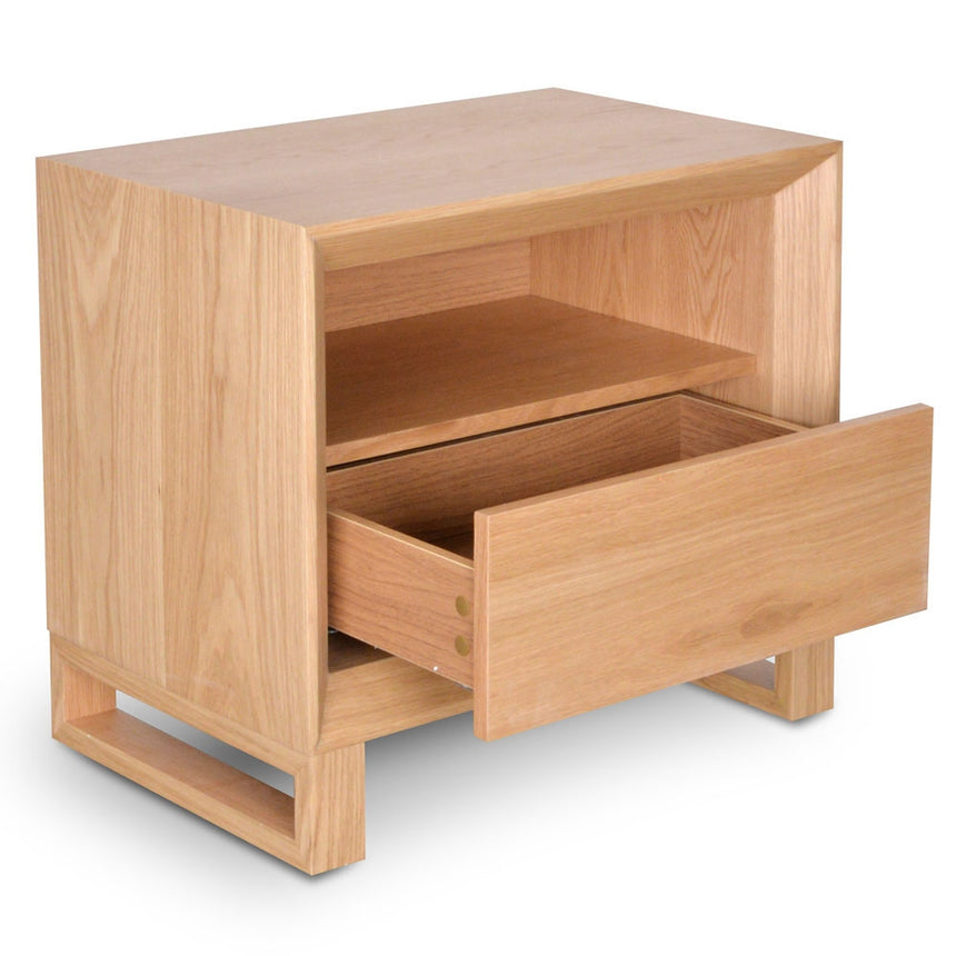 Bedside Table | Natural Oak | Myka Home - View 4