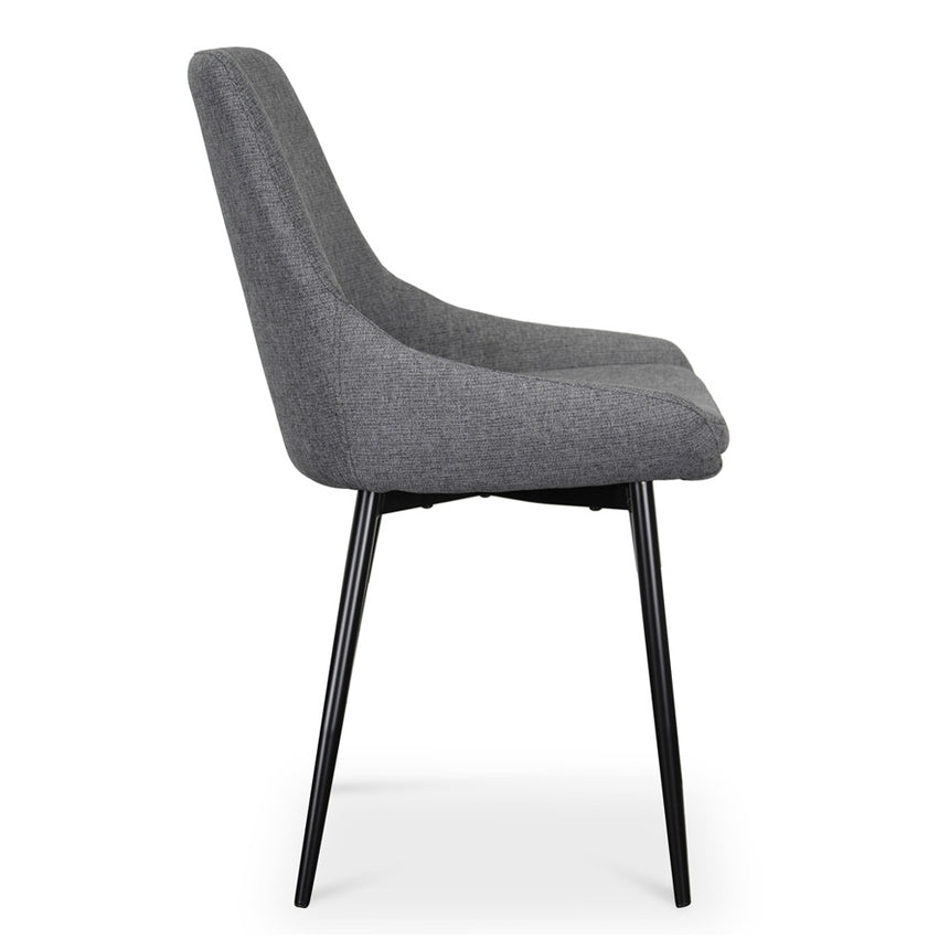 Dining  Chair - Dark Grey (Set of 2) - View 4