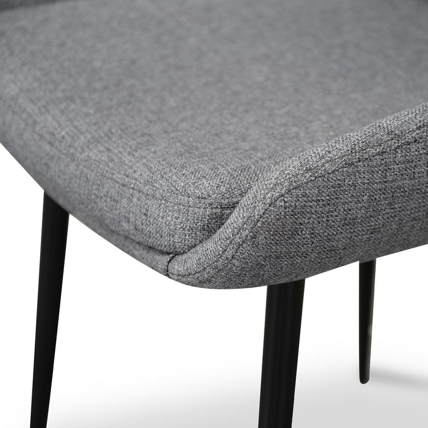 Dining  Chair - Dark Grey (Set of 2) - View 8