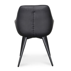 Ex Display - CDC2082-SE - Dining Chair - Black PU