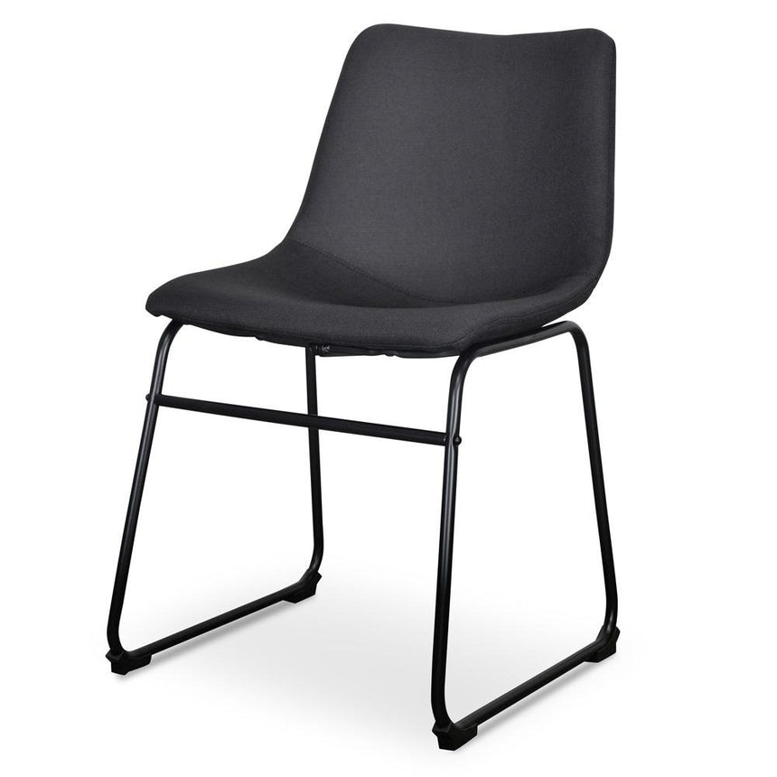 Dining Chair in Black (Set of 2) - View 2