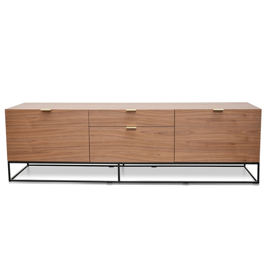 180cm Entertainment TV Unit | Walnut | Myka Home Main image