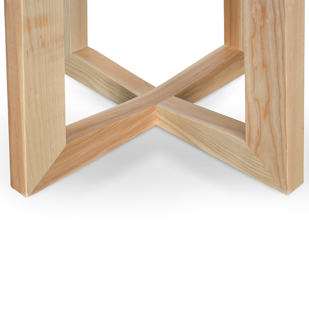 1.2m Round Dining Table - Natural - View 3