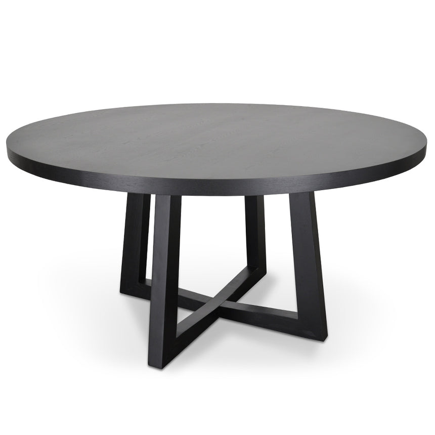 1.5m Dining Table - Black - View 3