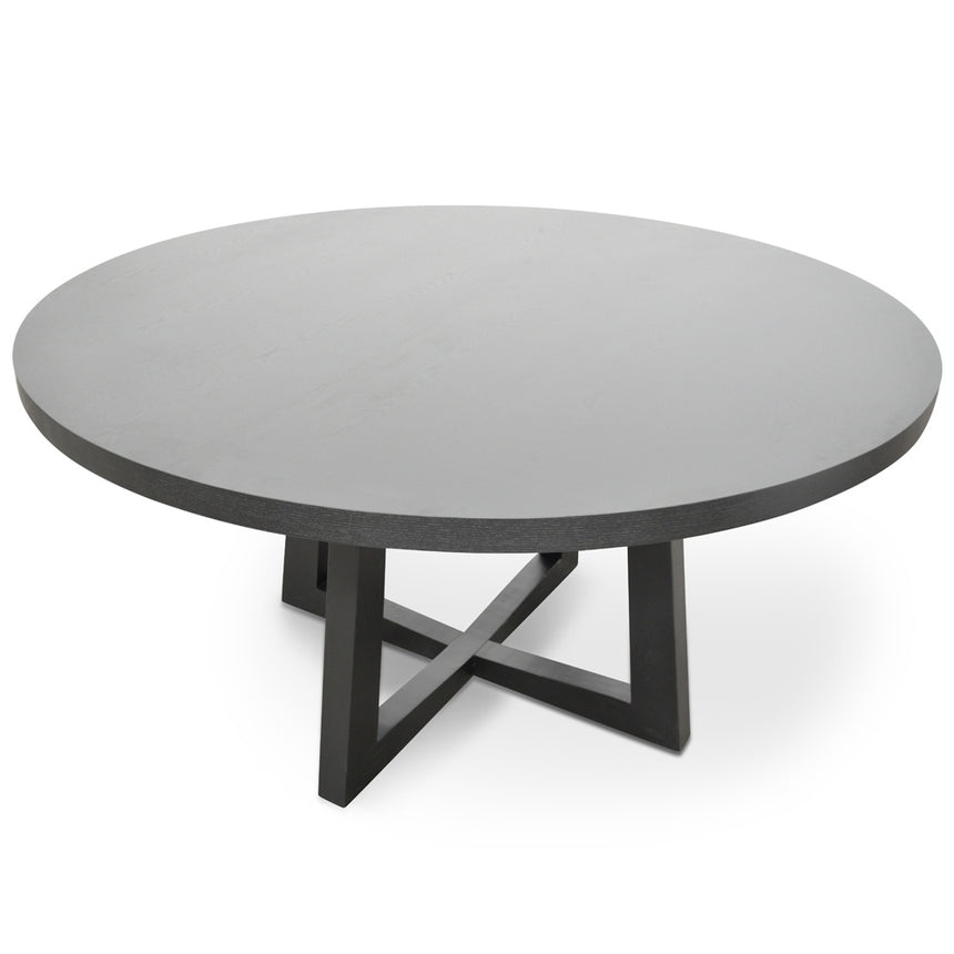 1.5m Dining Table - Black - View 5