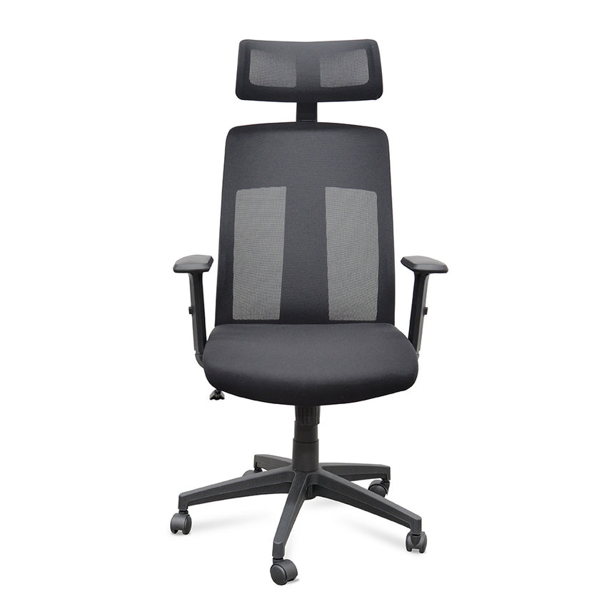 Mesh Office Chair | Black | Myka Home