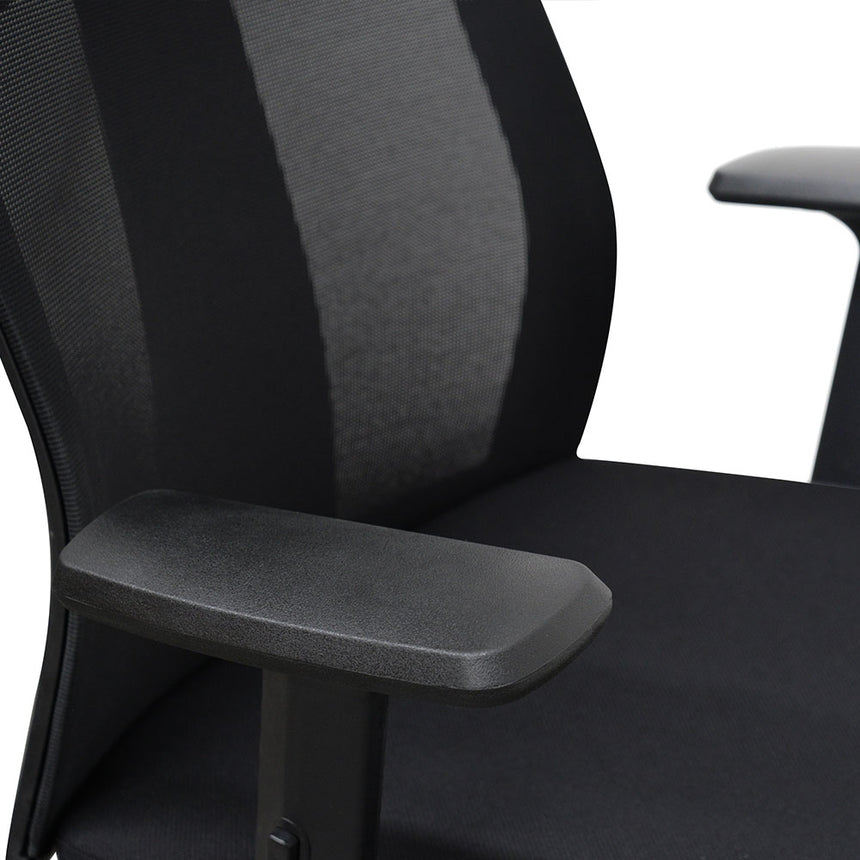 Mesh Office Chair | Black | Myka Home - View 9