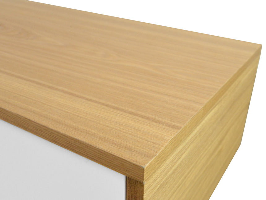 Ex Display - CTV861-DW 2.1m TV Entertainment Unit - Lowline - Natural - View 5
