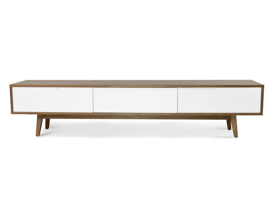 CTV862-DW 2.1m Lowline TV Entertainment Unit - Walnut