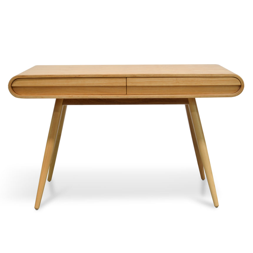 Narrow Wood Console Table- Natural - View 2