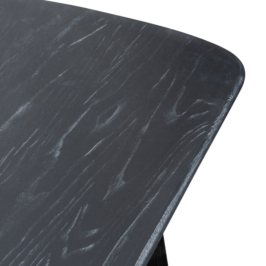 2.2m Dining Table - Black - View 10