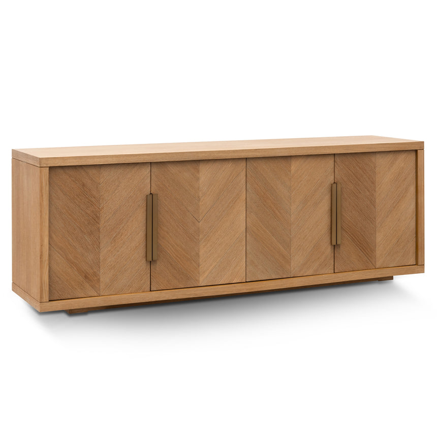 2m Buffet Unit - Dusty Oak - View 2