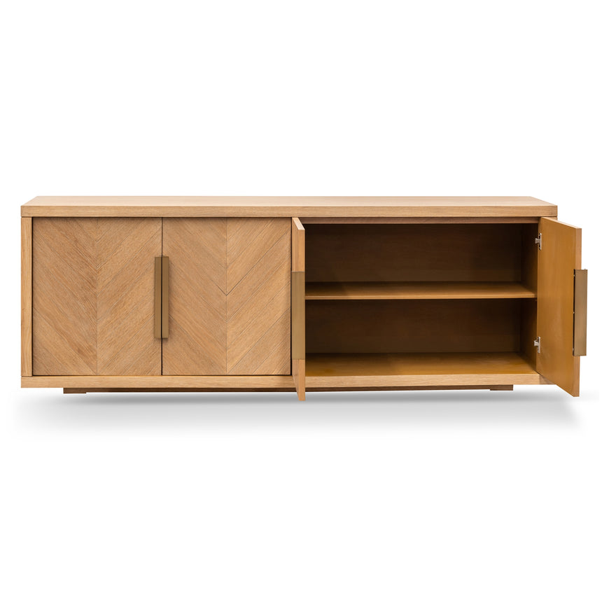 2m Buffet Unit - Dusty Oak - View 6