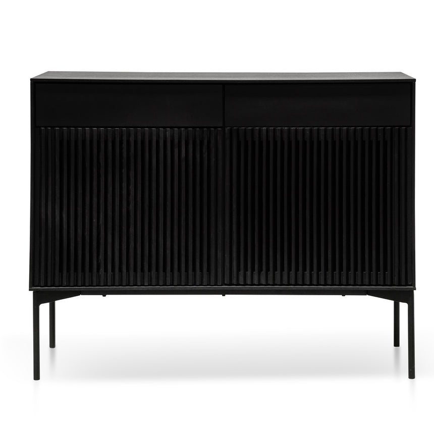 110cm Sideboard Unit - Black Oak - View 2