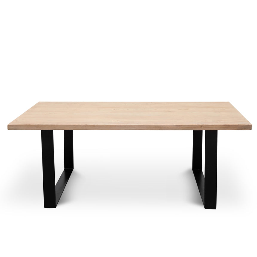 Dining Table 1.98m - Rustic Natural - View 2