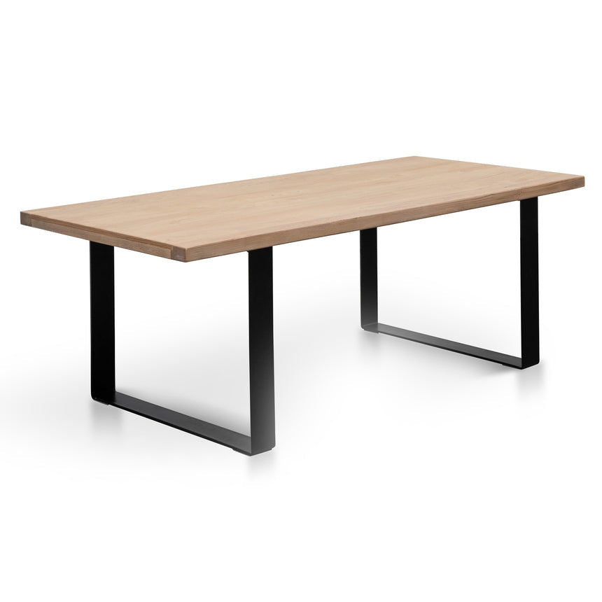 Dining Table 1.98m - Rustic Natural - View 3