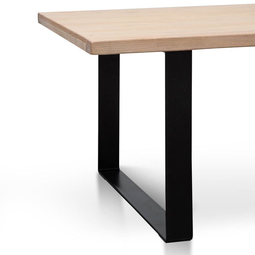 Dining Table 1.98m - Rustic Natural - View 5